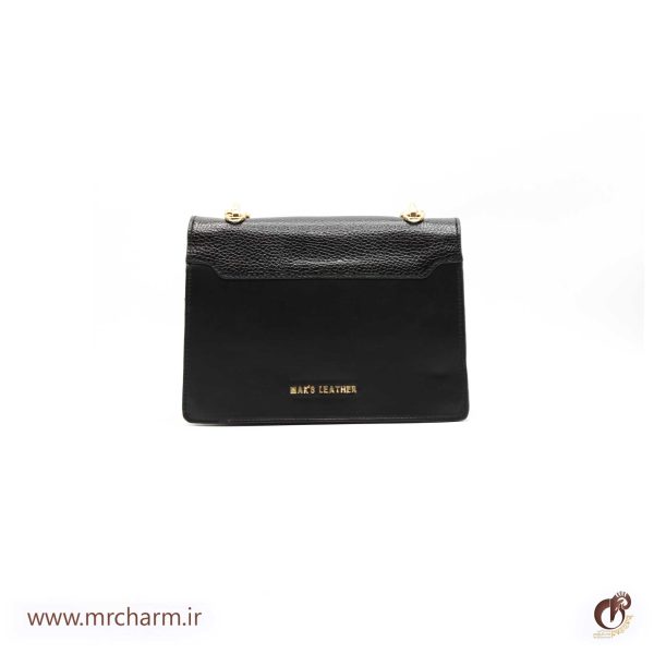کیف چرم زرشکی زنانه اسپرت