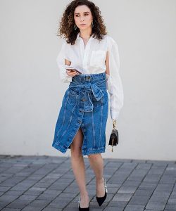 دامن جین (DENIM SKIRTS)