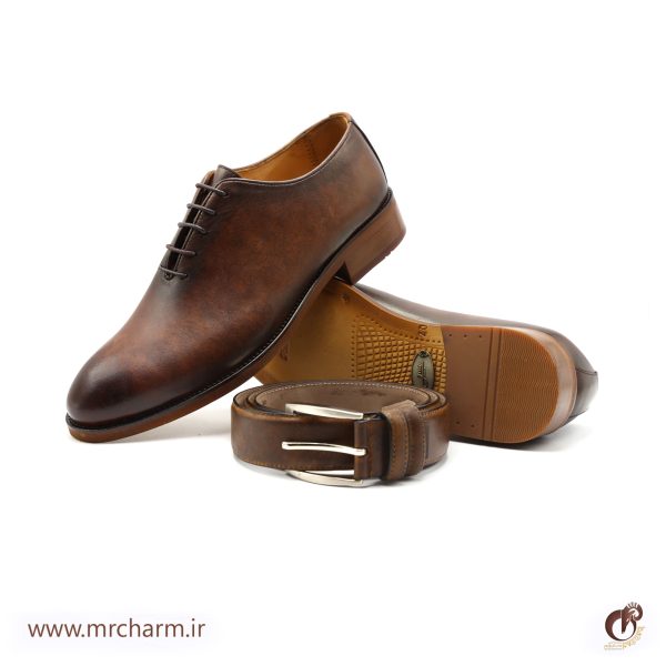 کفش چرم پتینه mrc1307