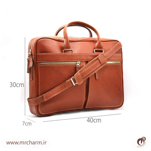 کیف اداری مردانه تراولی mrc129-17 - تصویر 2