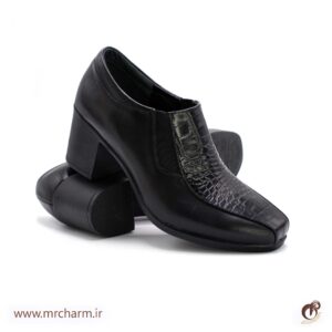 کفش چرم زنانه mrc2111-76
