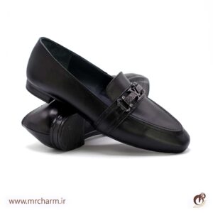 کفش چرم زنانه mrc2111-75