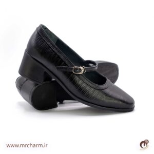 کفش چرم زنانه mrc2111-78