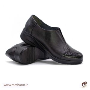 کفش چرم زنانه mrc2111-87