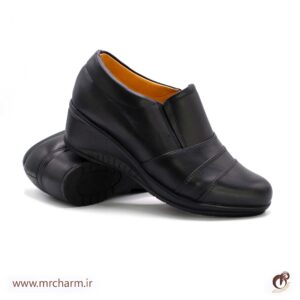کفش چرم زنانه mrc2111-70