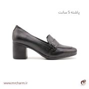 کفش پاشنه بلند مجلسی چرم زنانه