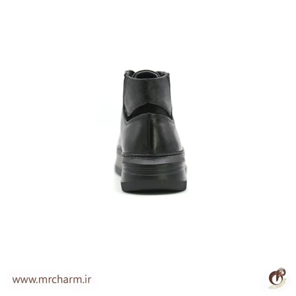 کتونی ساق دار چرم زنانه