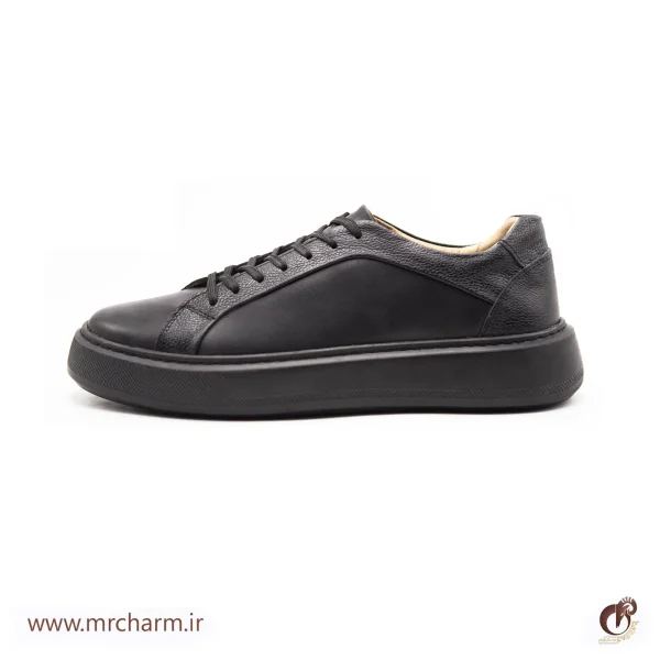 کفش ونس چرم مردانه mrc1123-01 - تصویر 11