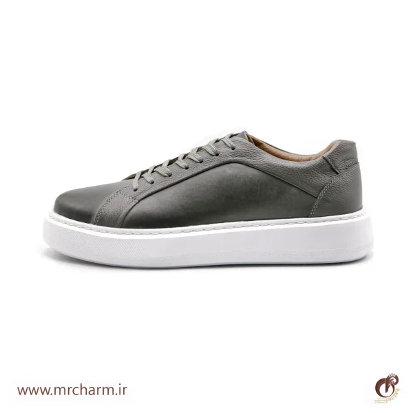 کفش ونس چرم مردانه mrc1123-01 - تصویر 6