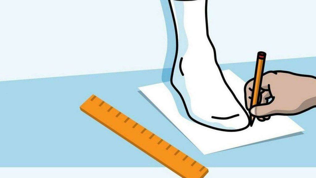 تعین سایز پا در خانه