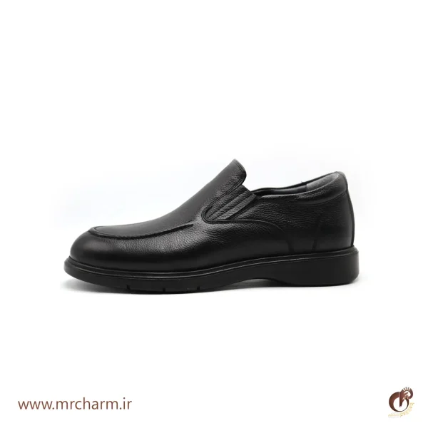 کفش چرم مردانه mrc117-09 - تصویر 1