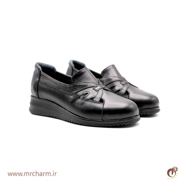کفش اداری زنانه چرم mrc2118-18 - تصویر 2