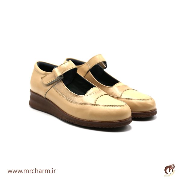 کفش طبی زنانه چرم mrc2118-19 - تصویر 5