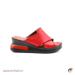 صندل لژدار زنانه تمام چرم mrc2119-09
