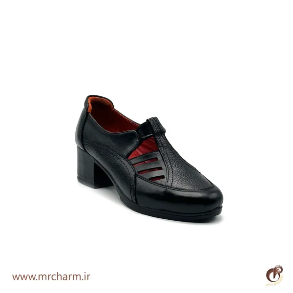 کفش چرم زنانه راحتی mr2118-26 - تصویر 2