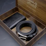 ست کیف پول و کمربند چرم mrc1318-40 - Image 2