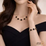 ست دستبند و گردنبند Van Cleef کد mr25-01 - Image 2