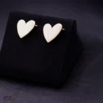 گوشواره میناکاری طرح قلب mr25-04 - Image 3