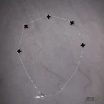 ست دستبند و گردنبند Van Cleef کد mr25-01 - Image 7