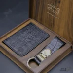 ست هدیه چرم جاکارتی و جاکلیدی mrc1318-15 - Image 4