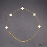 ست دستبند و گردنبند Van Cleef کد mr25-01 - Image 5