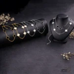ست دستبند و گردنبند Van Cleef کد mr25-01