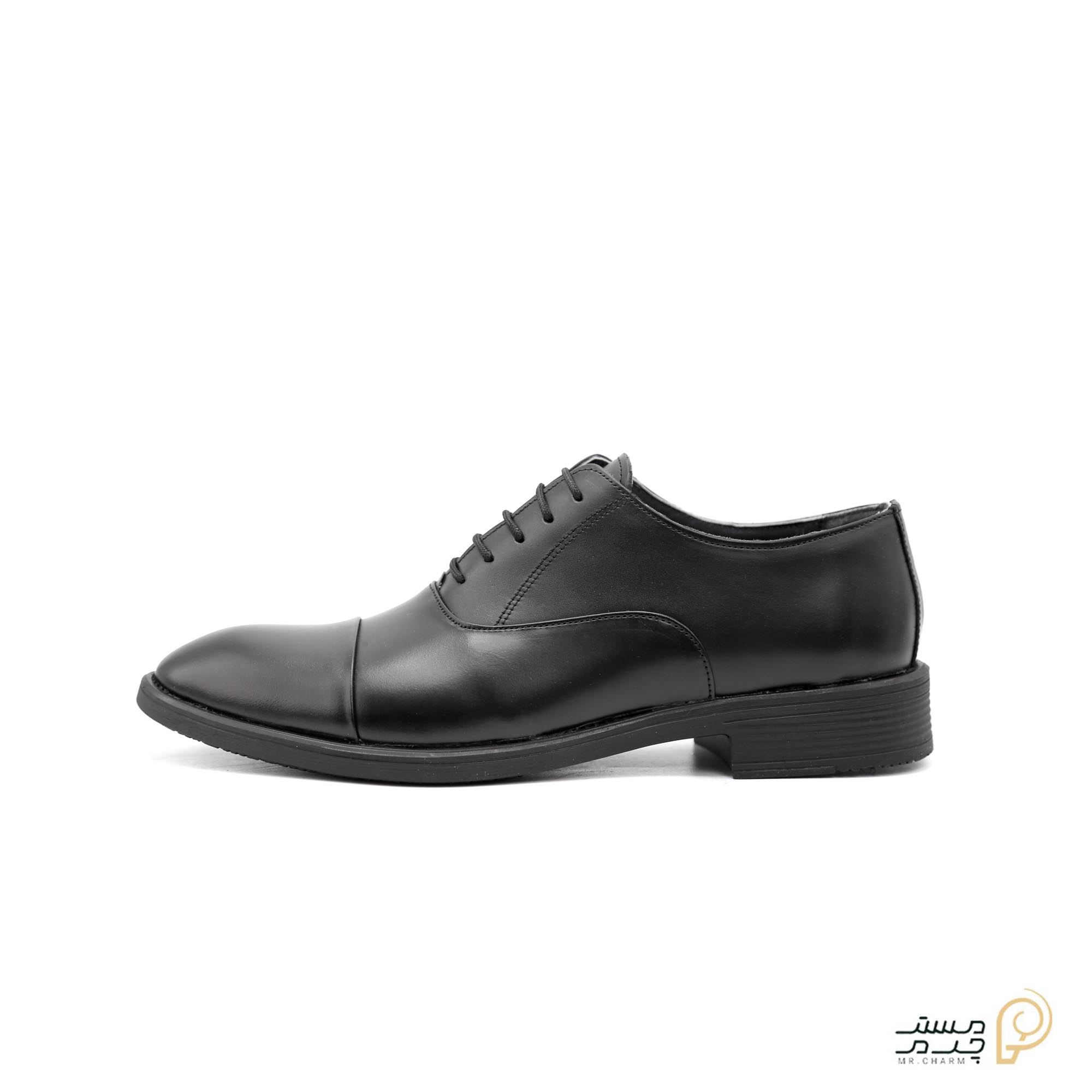 کفش اداری چرم مردانه mrc1128-02 - Image 1