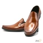 کفش چرم اداری مردانه mrc1127-08 - Image 5
